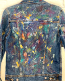 **Adult Denim DROP CLOTH Jacket (Size S)