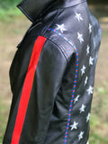**Adult Leather Stars & Stripes (XS)