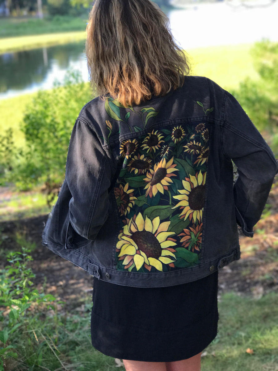 Sunflower Jacket – Katie Blue Art Store