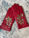 *ACK STROLL Holiday Mistletoe Gloves (3 color options)