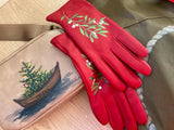 *ACK STROLL Holiday Mistletoe Gloves (3 color options)