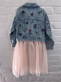 **Kids Purple Flowers TUTU - Size 5T