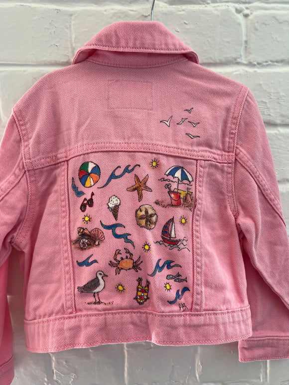 **Kids Pink Beach Day - Size 4T