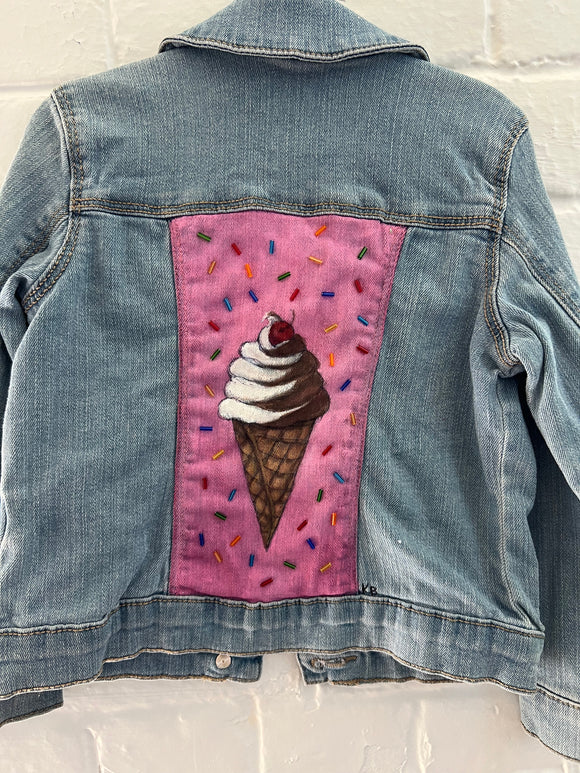 **Kids Ice Cream Cone jacket (Size 4T)