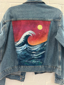**Adult Denim Sunset Wave - Size M