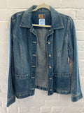 **Adult Denim Anchor Jacket (M)