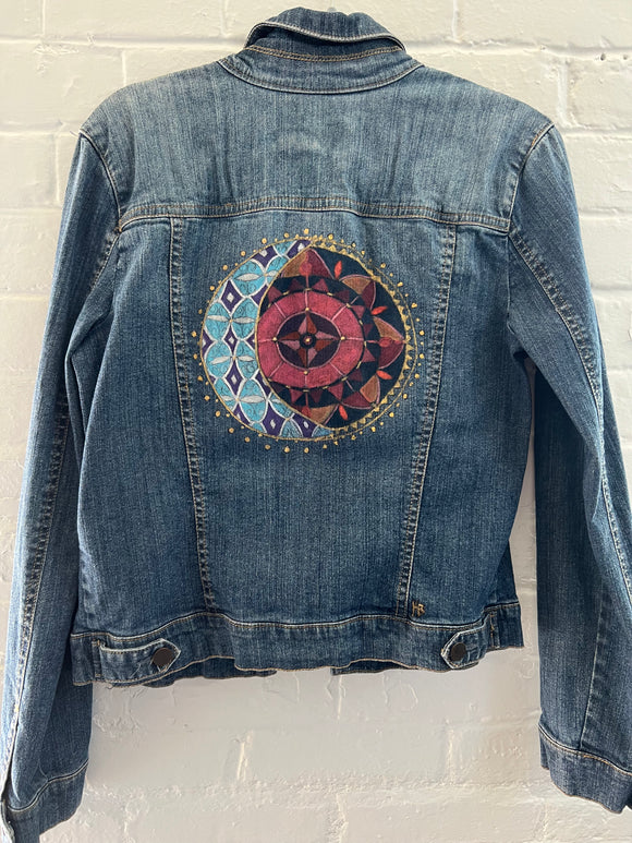 **Adult Denim Sun & Moon Design (sizes M, L)
