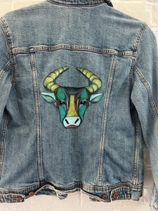 **Adult Denim Taurus the Bull (size M)