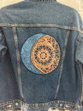 **Adult Denim Sun & Moon Design (sizes M, L)