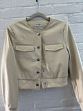 **Adult Leather FLOWER POWER (size S)