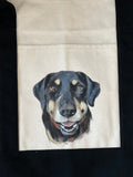 ***CUSTOM Pet Portrait Tote Bag