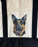 ***CUSTOM Pet Portrait Tote Bag