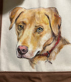***CUSTOM Pet Portrait Tote Bag