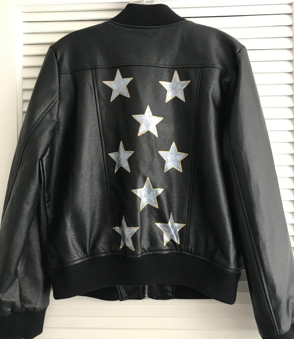 -SAMPLE SALE! Stars on Leather