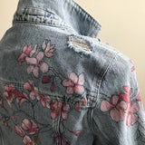 Cherry Blossoms Cropped Jacket