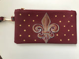Wristlets - Small -RED/Wine