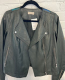 -SALE-  Leaves Faux Leather (S)