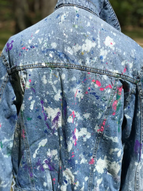 Splatter/Drop Cloth Jacket
